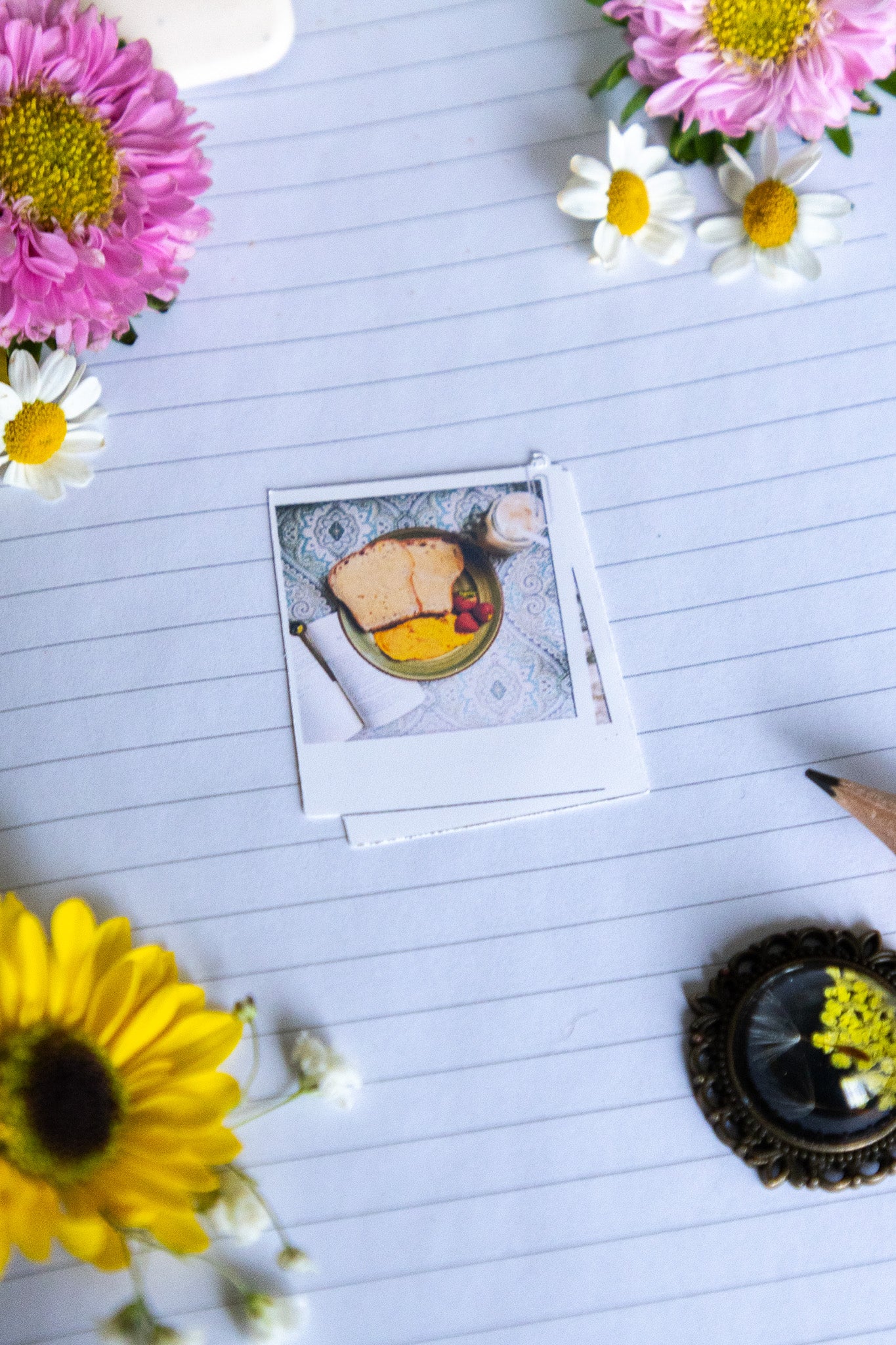 Perfect Morning Polaroid Sticker