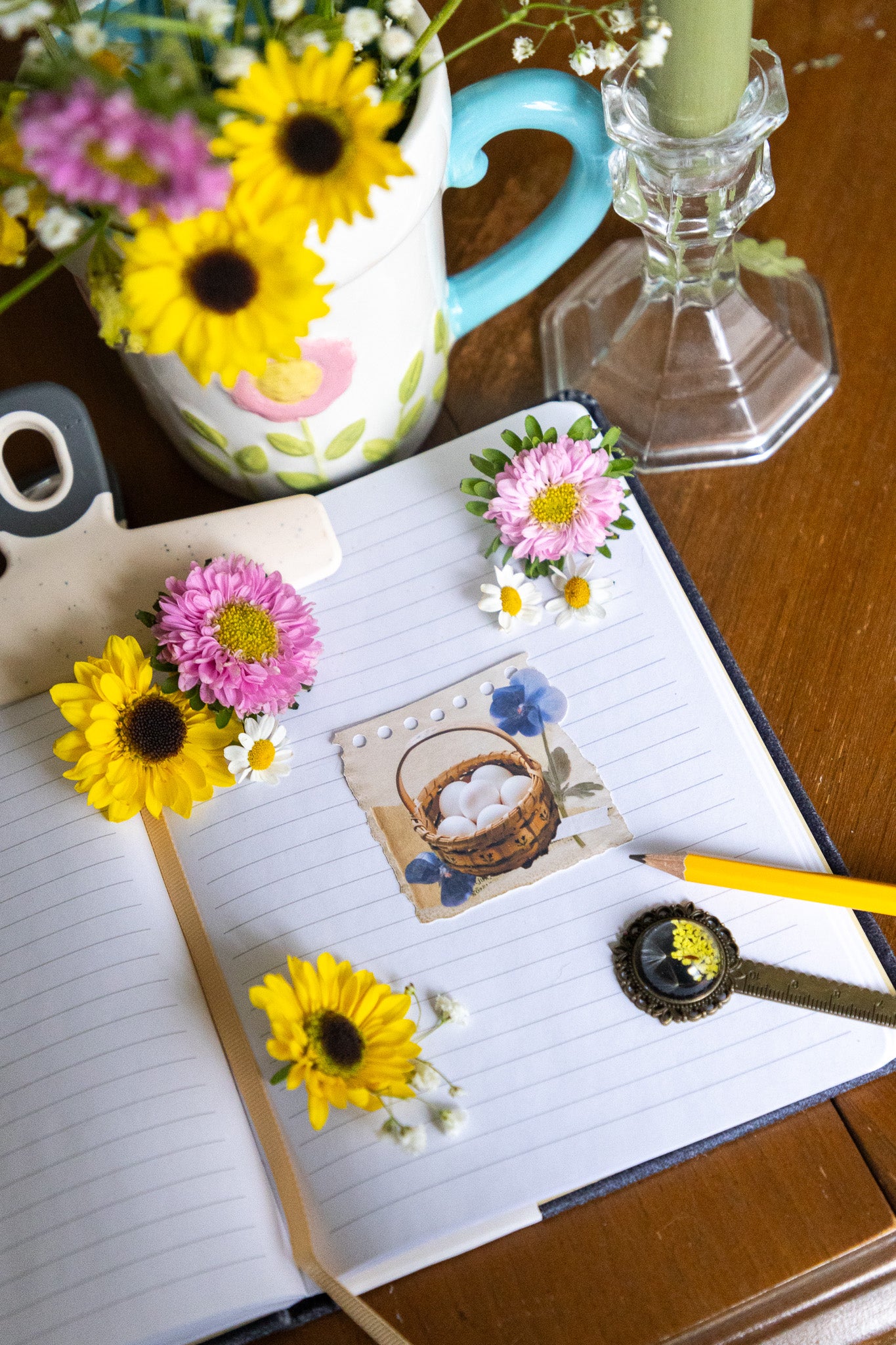 Scrapbook Eggs Sticker