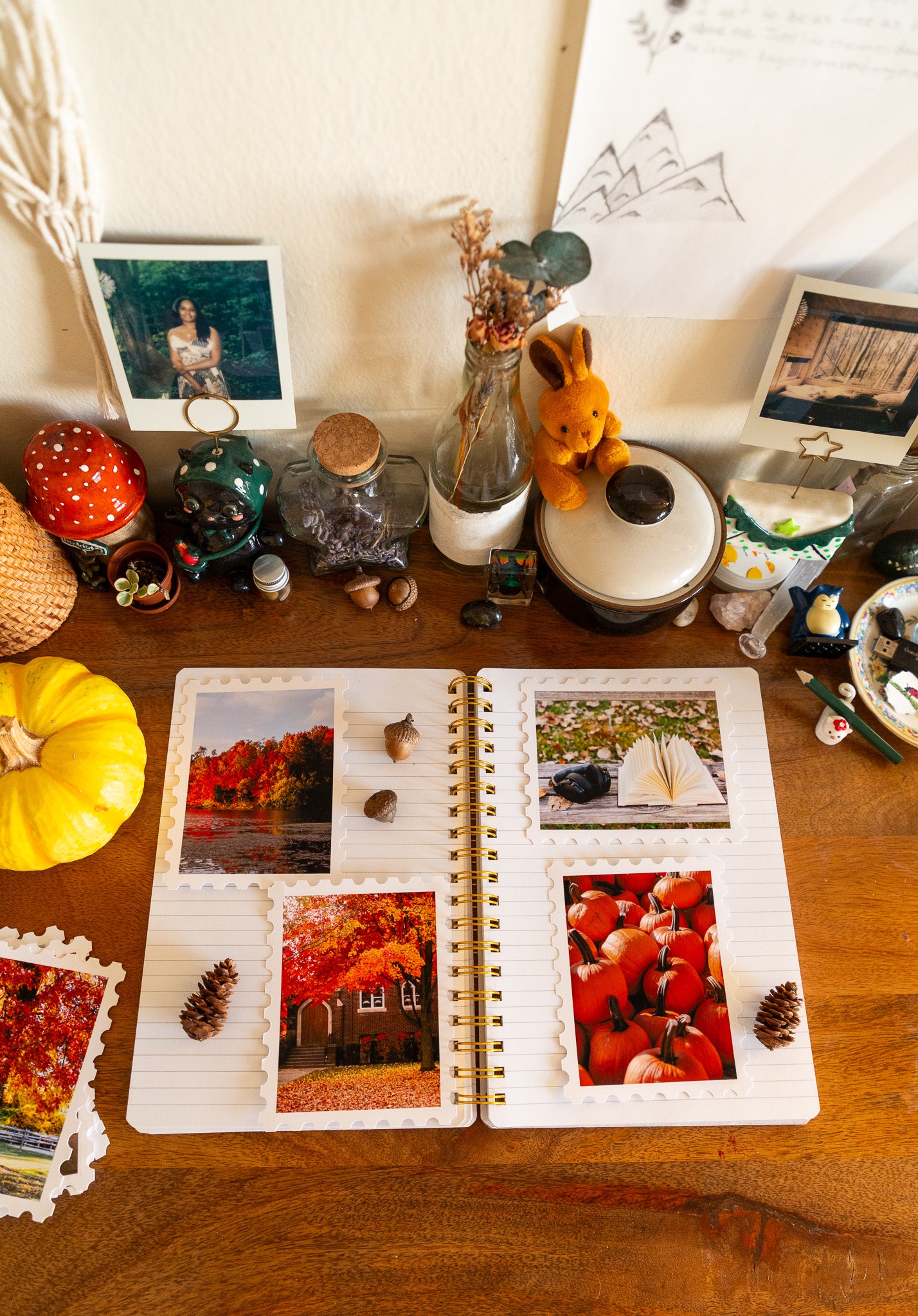 Pinnacle of Autumn Print