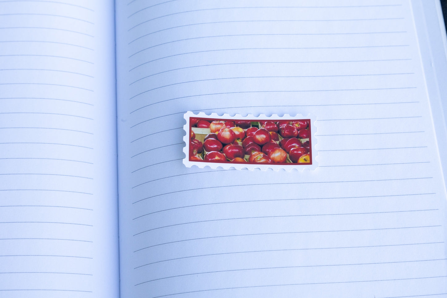 Honeycrisp Apple Stamp Sticker