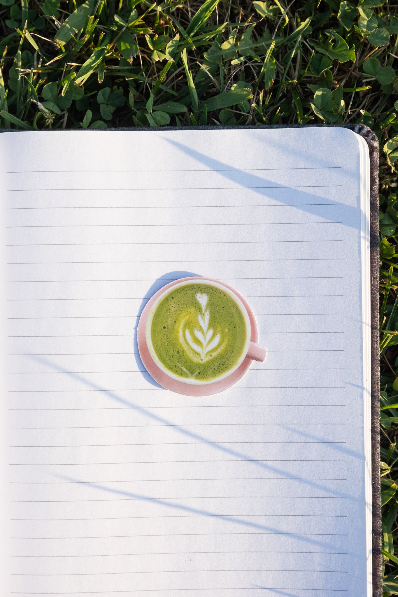 Matcha Latte Art Sticker