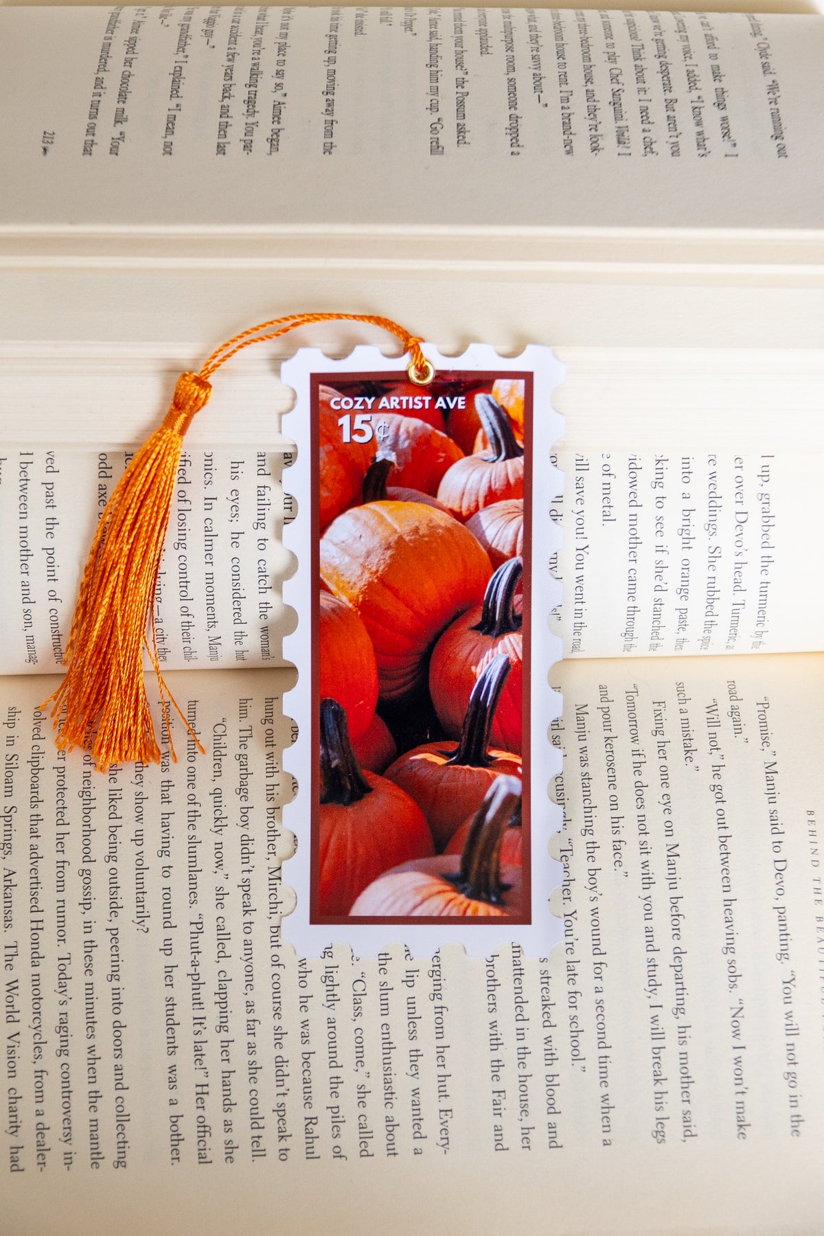 Pumpkin Patch Bookmark