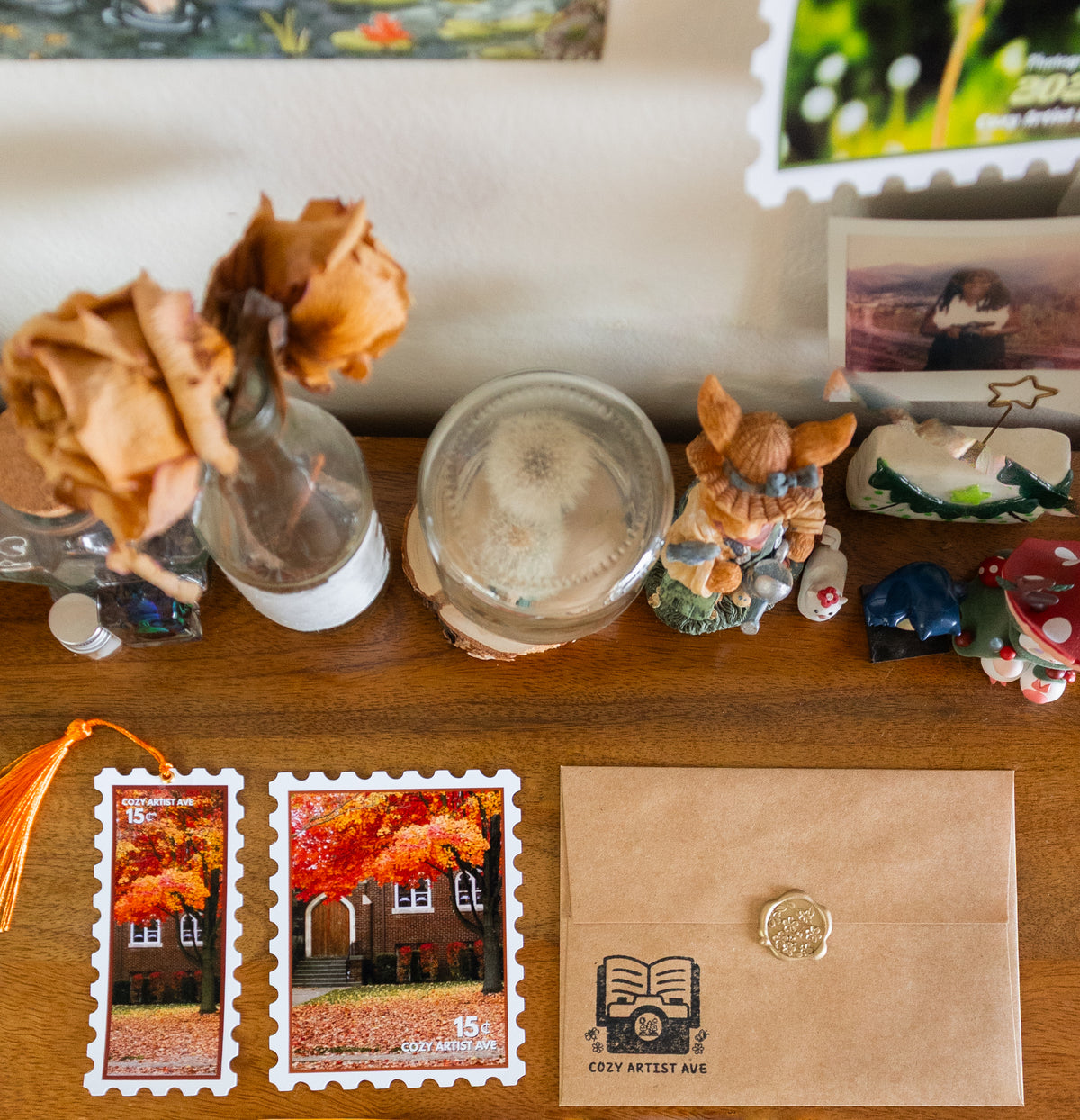 Cozy Season Bookmark