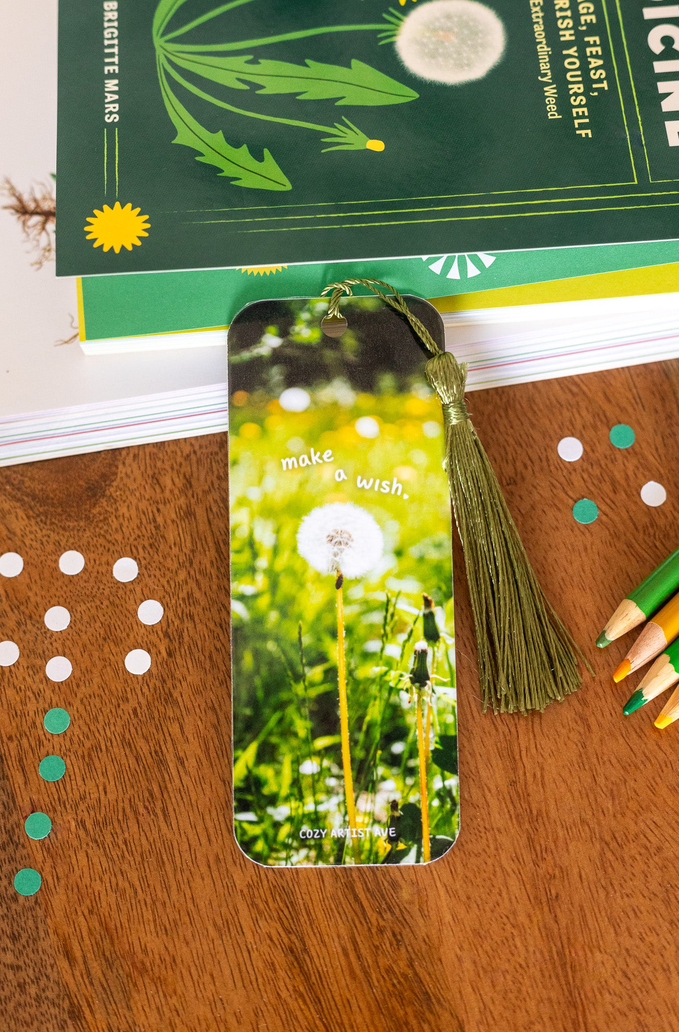 Dandelion Bookmark