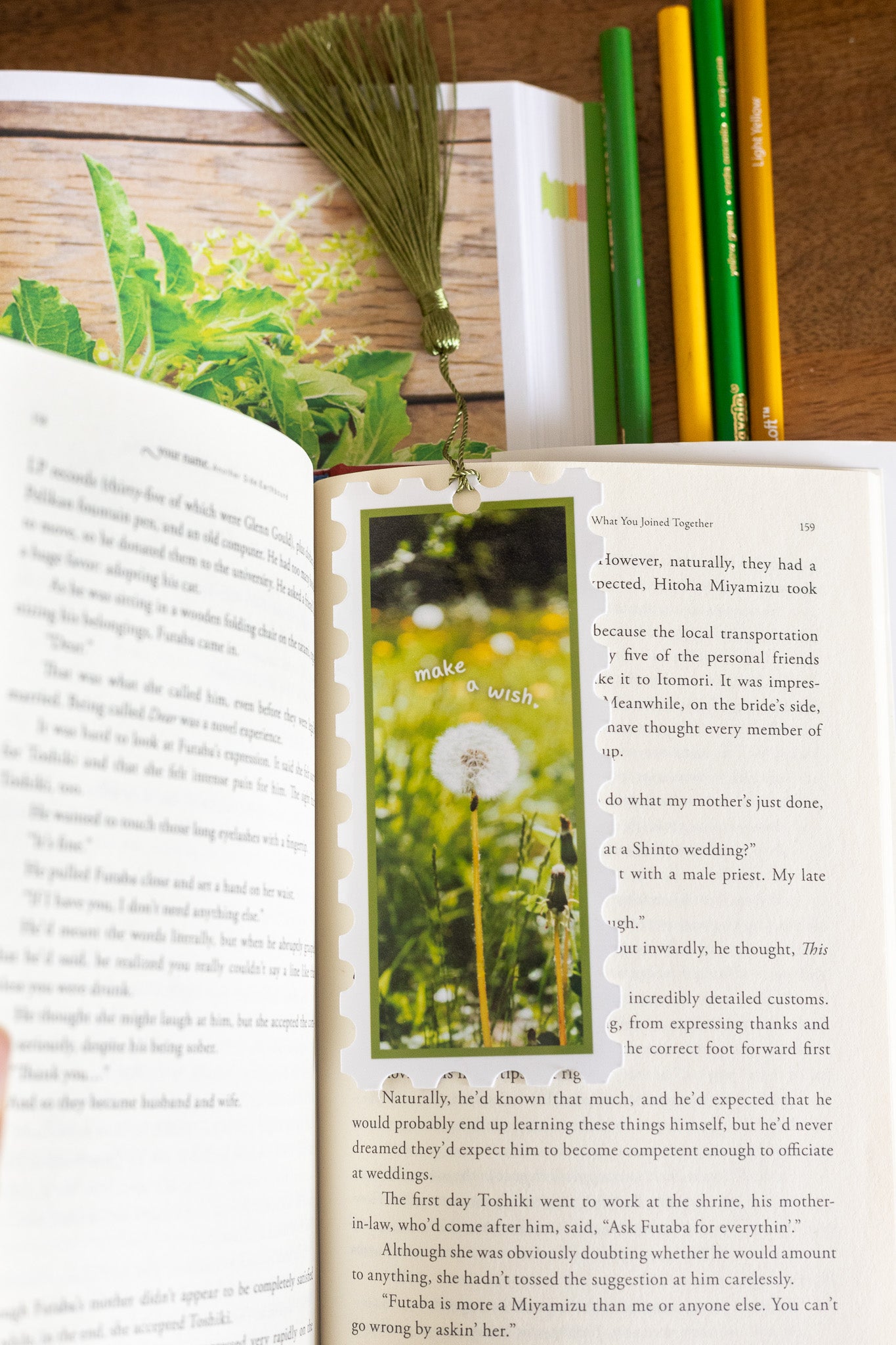 Dandelion Bookmark