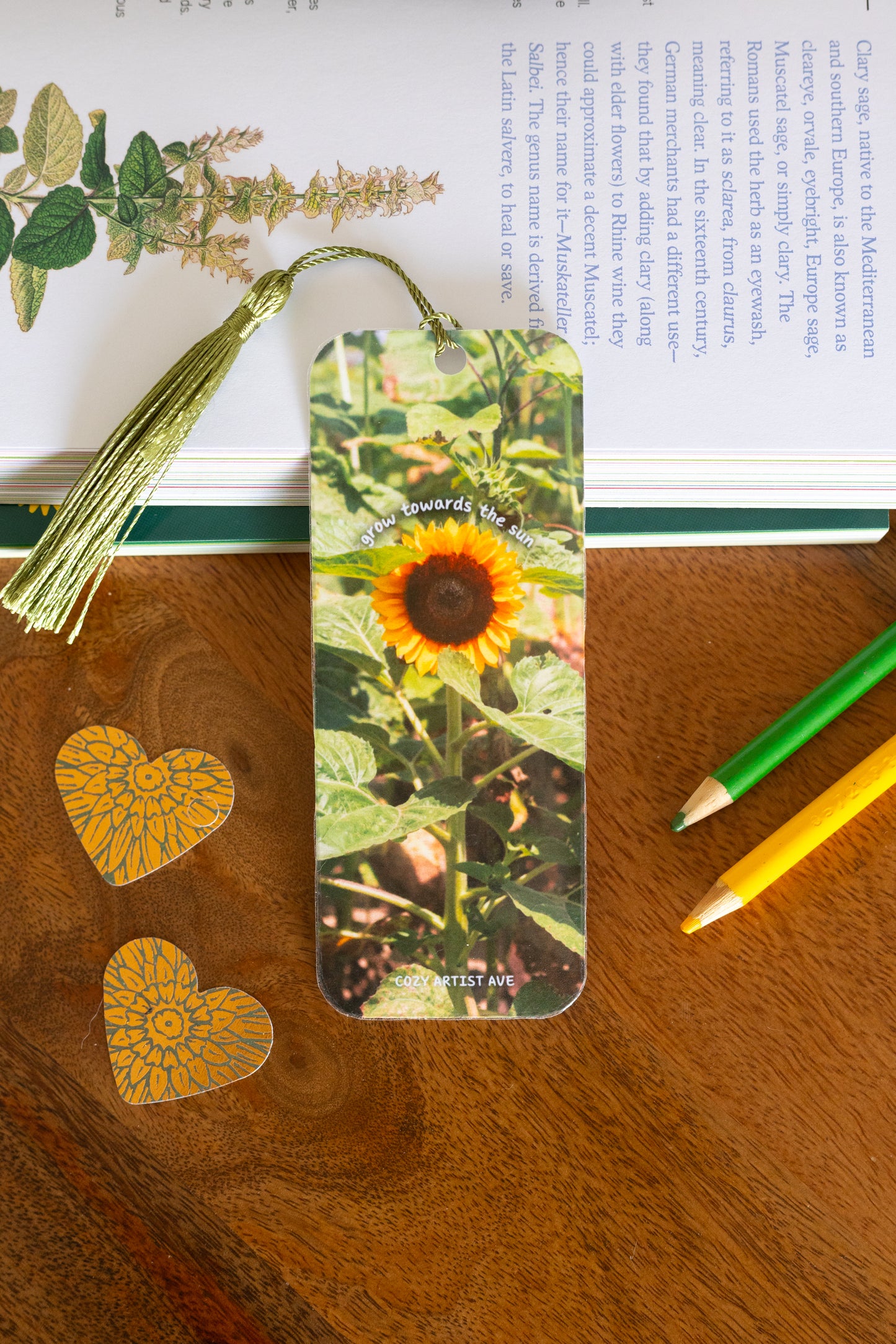 Sunflower Bookmark