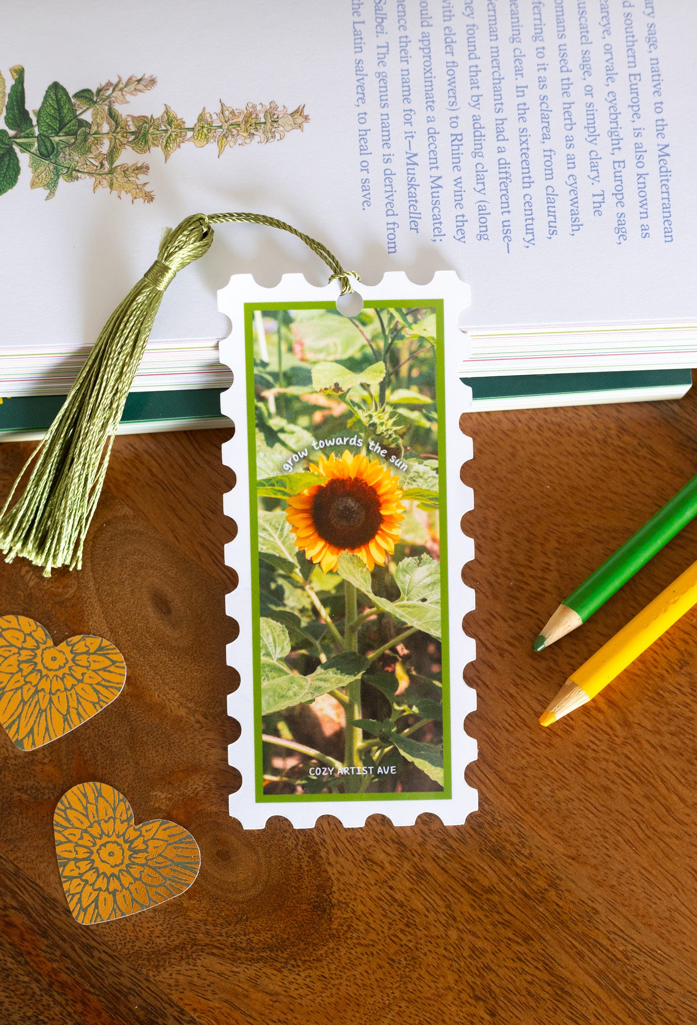 Sunflower Bookmark