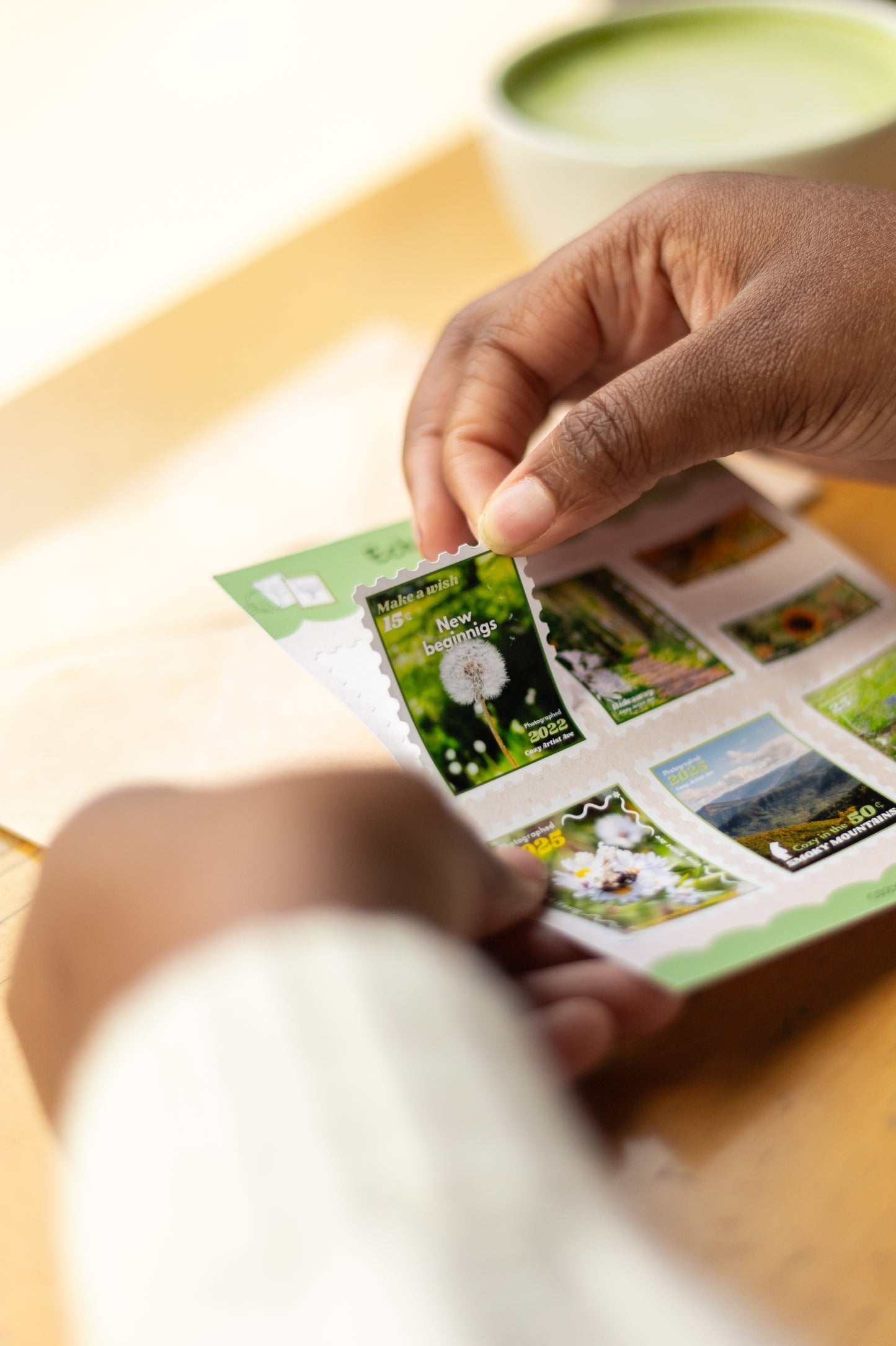 Enchanted Stamps Sticker Sheet