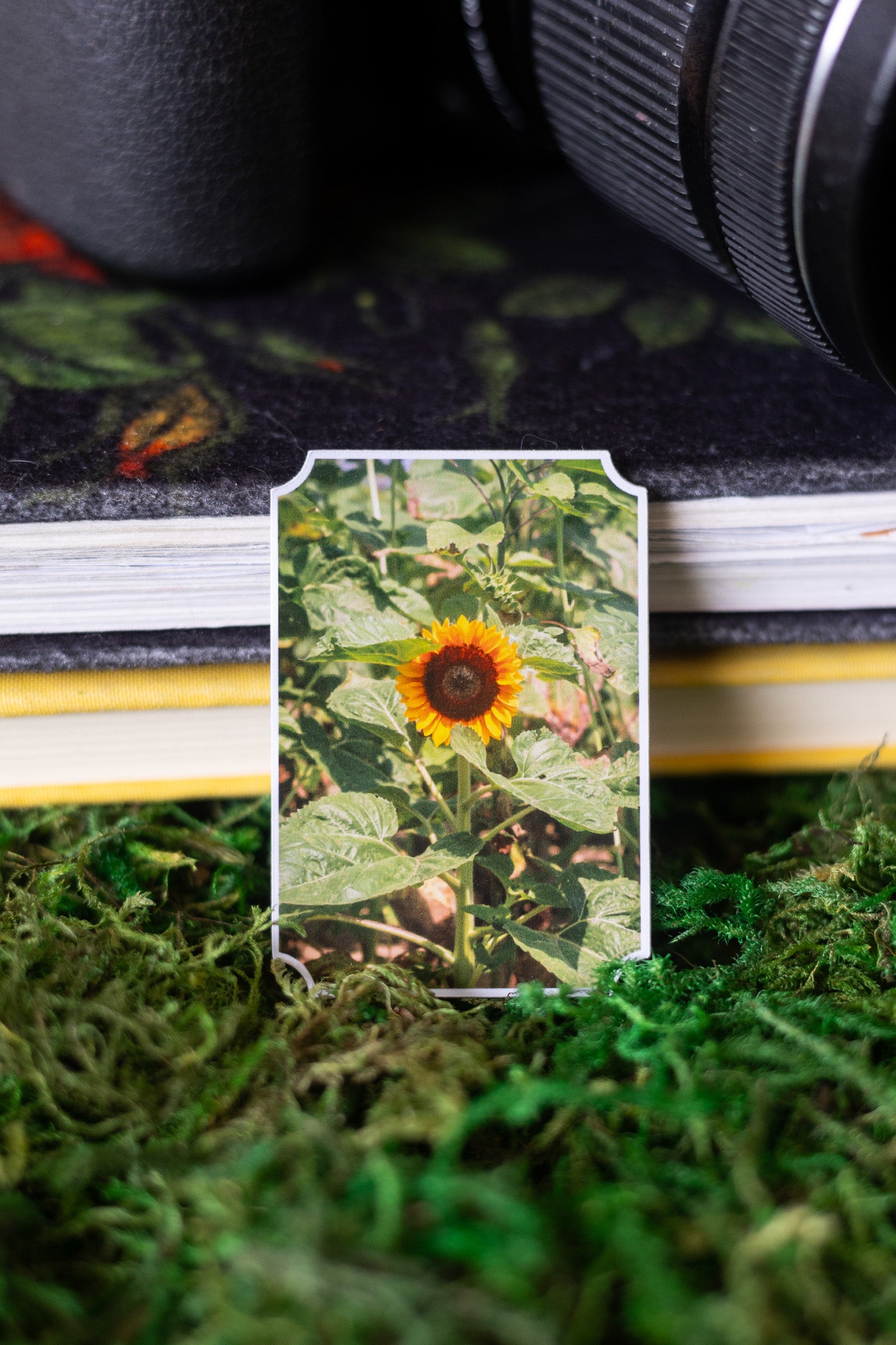 Golden Sunflower Sticker