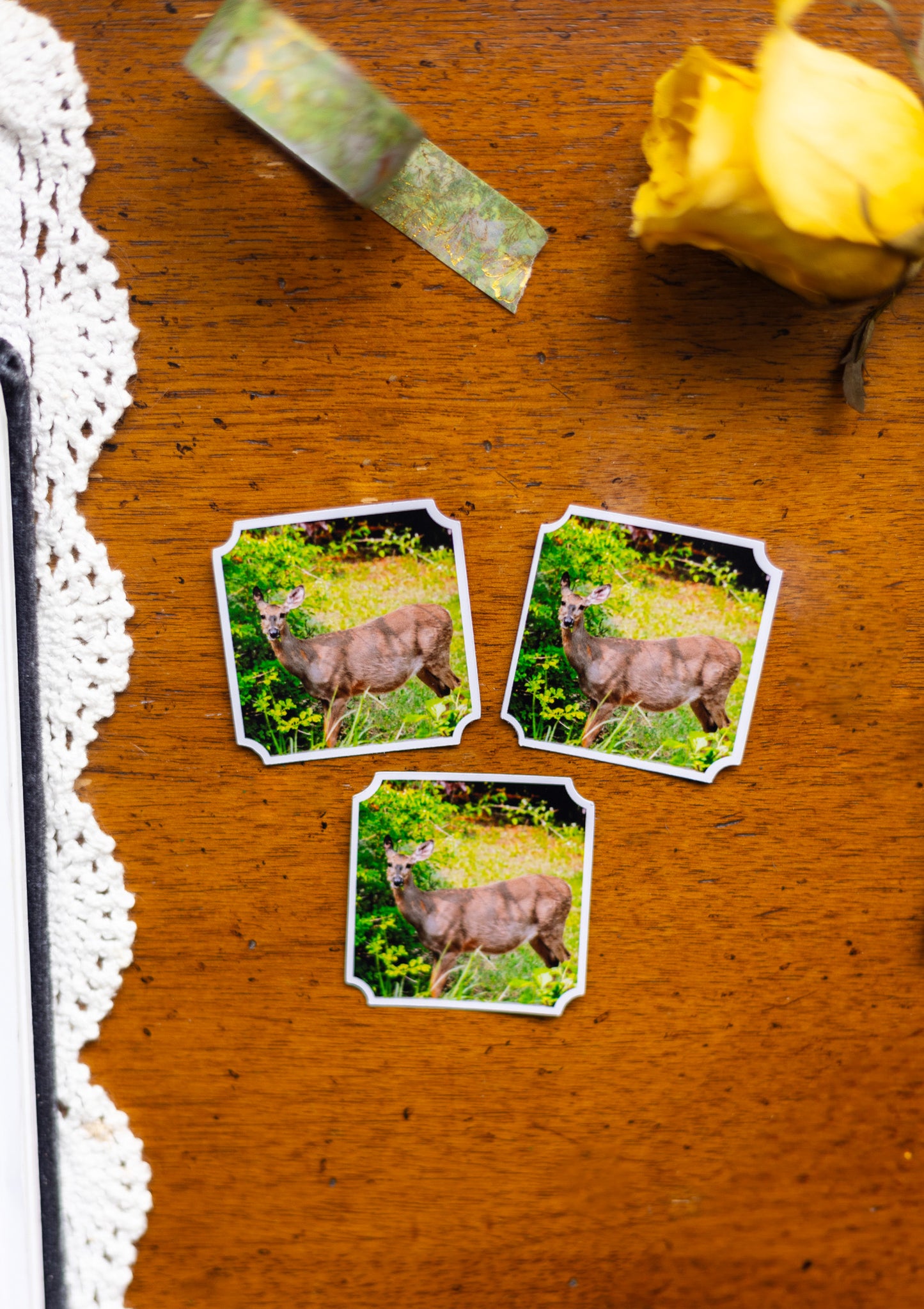 Greedy Deer Sticker