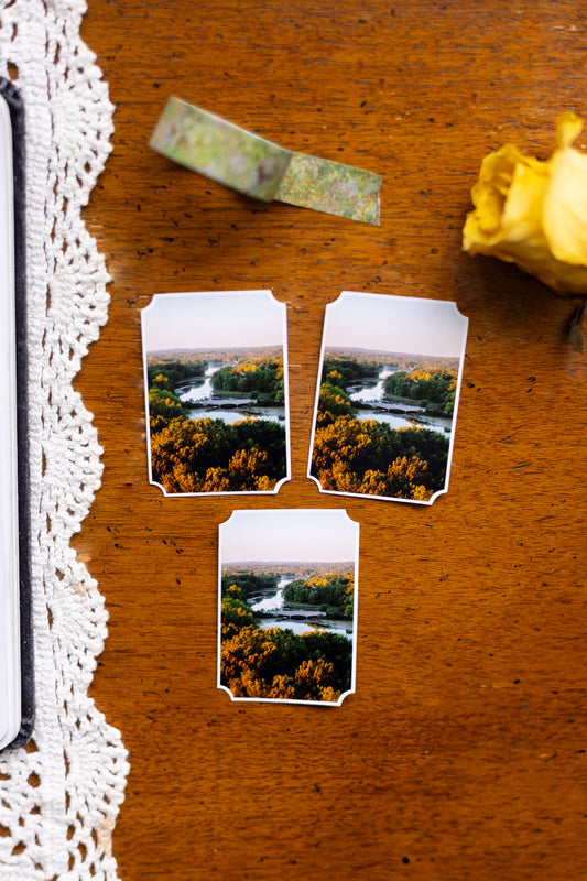 Birds Eye View Sticker