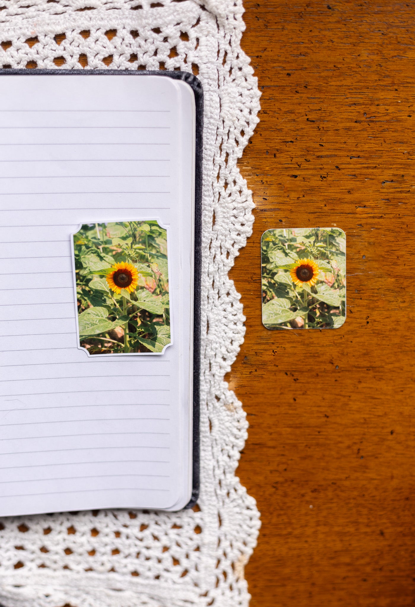 Golden Sunflower Sticker