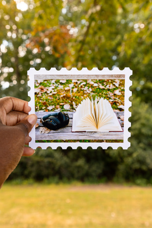 Pages in the Wind Print