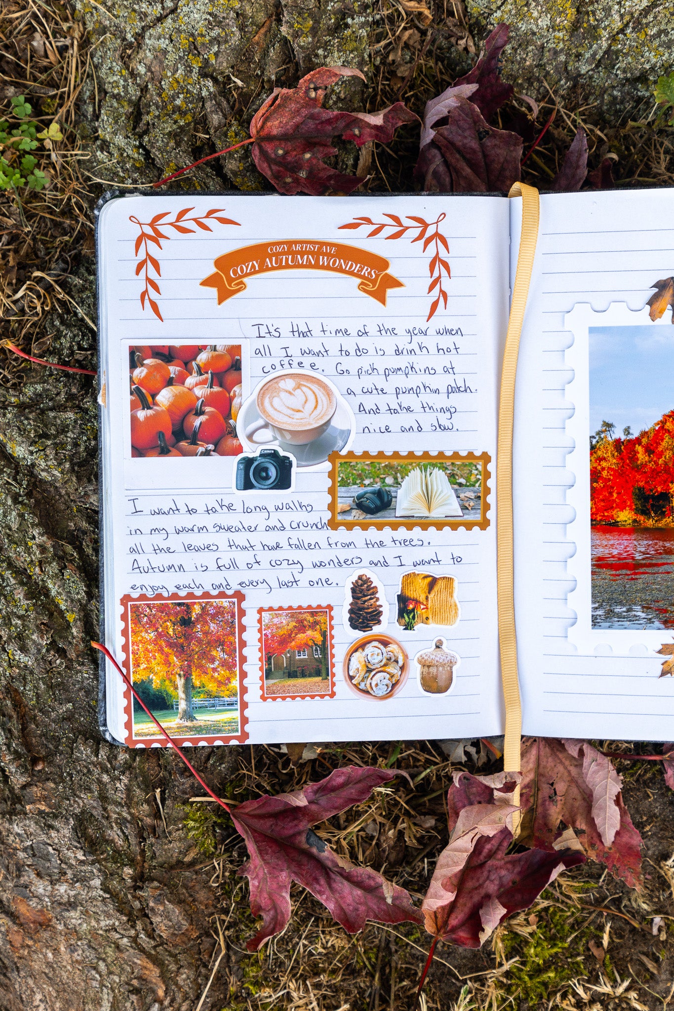Cozy Autumn Wonders Sticker Sheet
