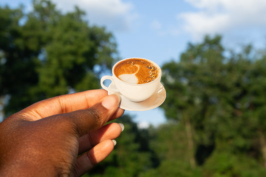 Latte Art Sticker