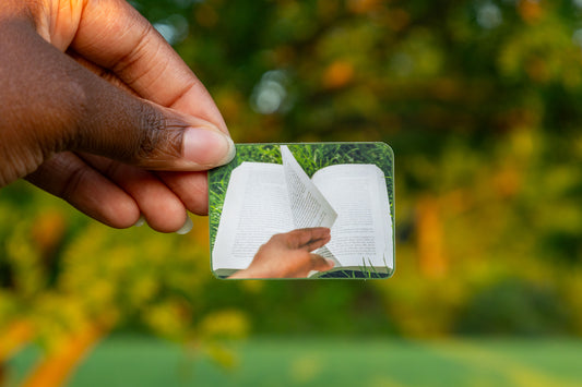 Open Book Sticker
