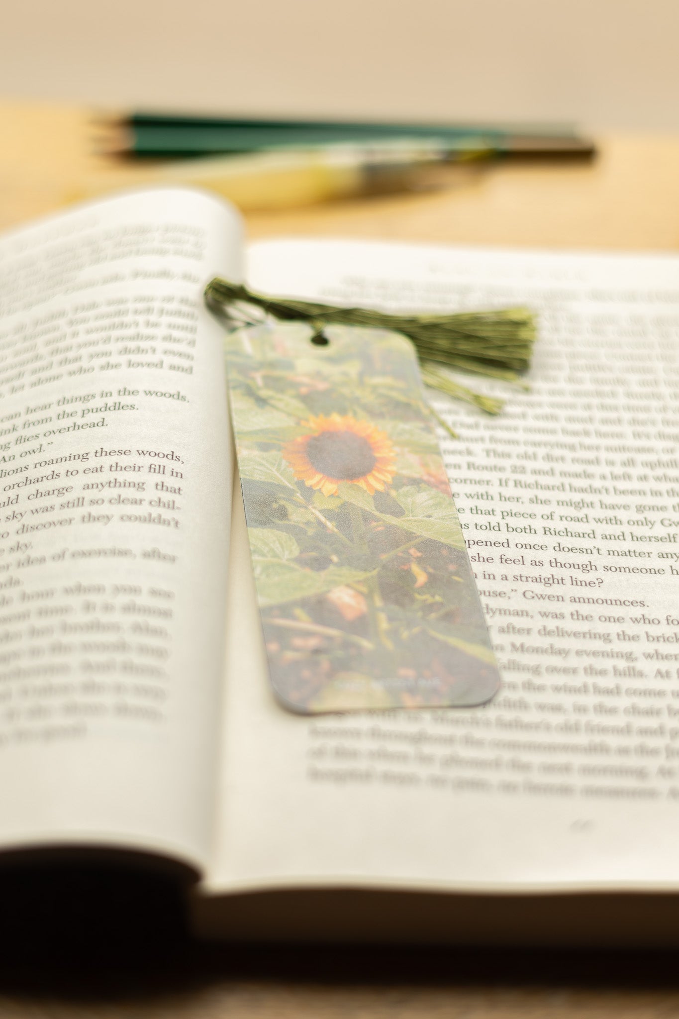 Sunflower Bookmark