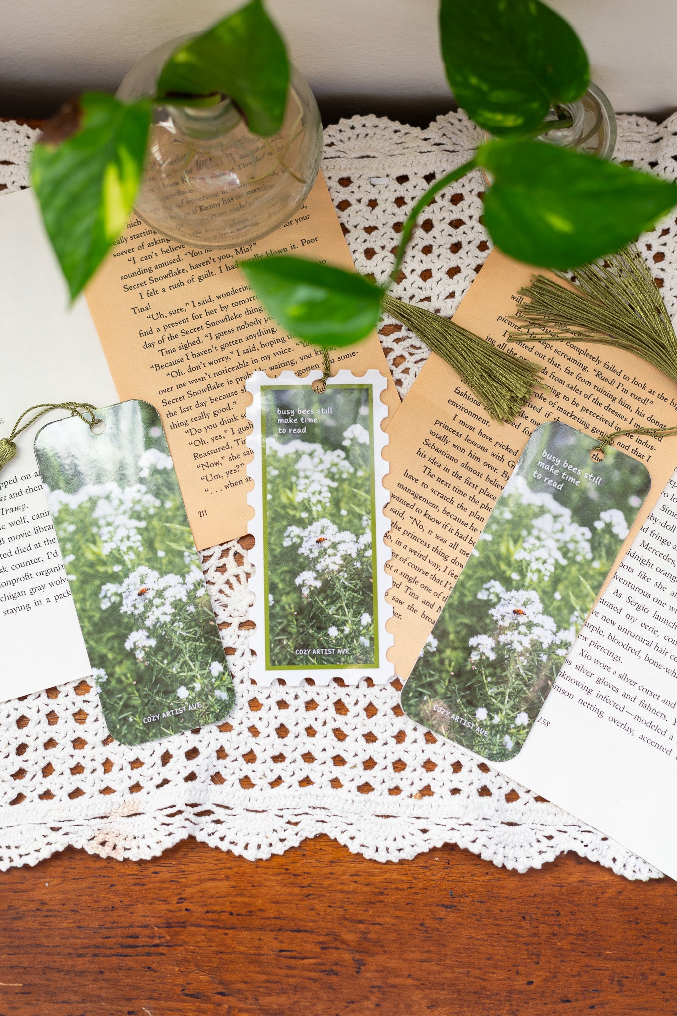 Busy Bee Bookmark